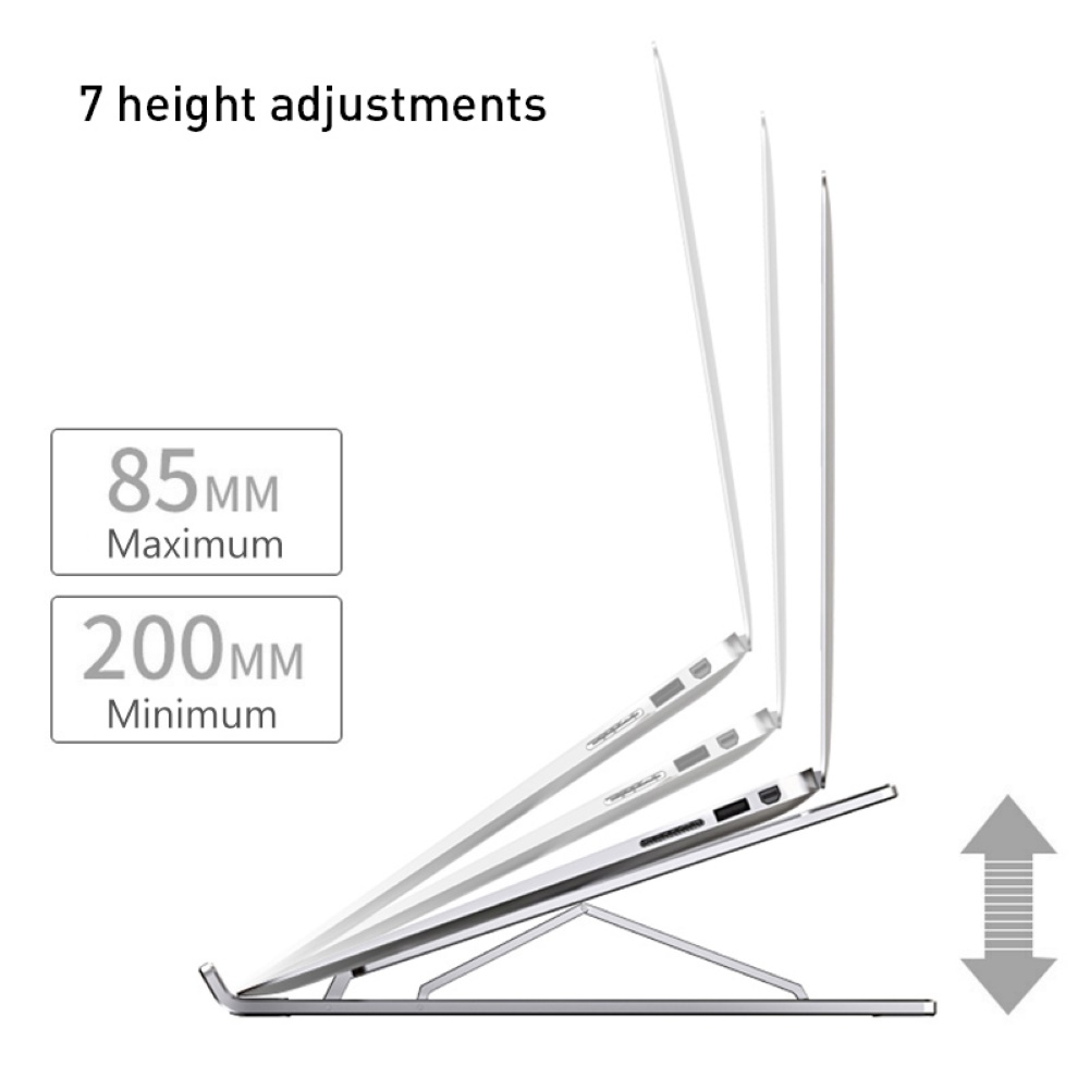 Giá Đỡ Laptop 7 Cấp Độ Gấp Được Cho Macbook Pro