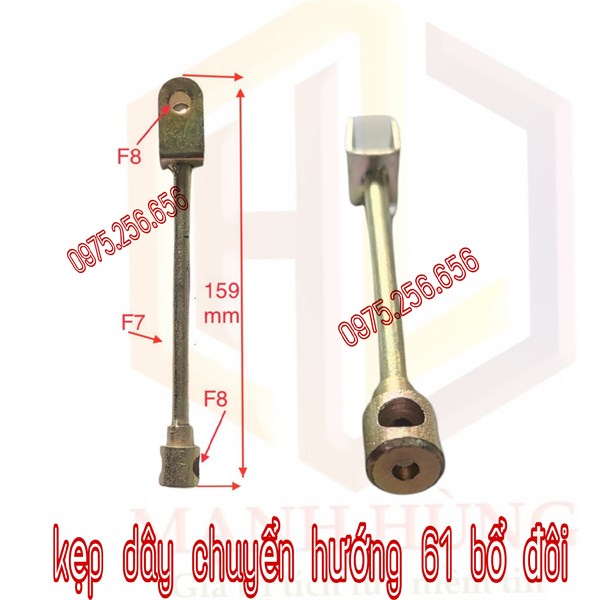 kẹp dây chuyển hướng 61 bổ đôi