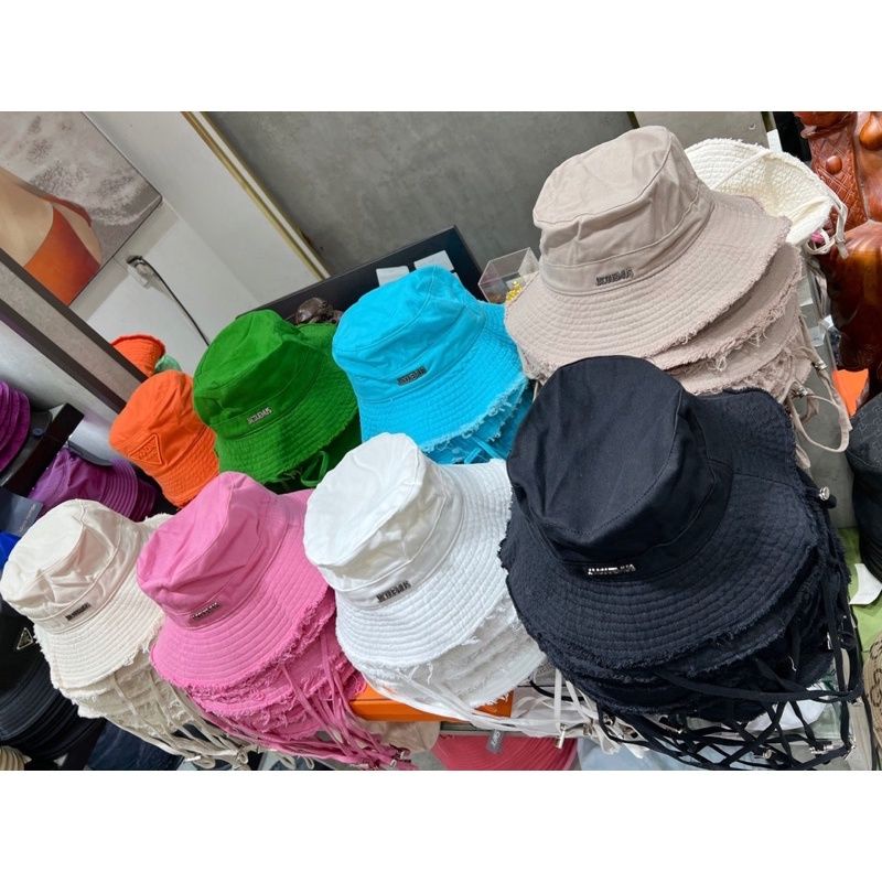 Mũ Tai Bèo Viền Tua Rua JACQUEMUS Cao Cấp Hot Trend (CÓ SẴN)