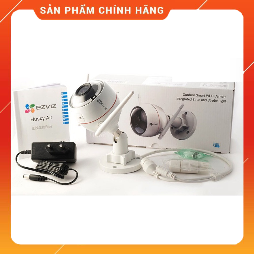 Camera Wifi ngoài trời EZVIZ C3W 1080P  - Tích hợp còi báo động - Hàng chính Hãng