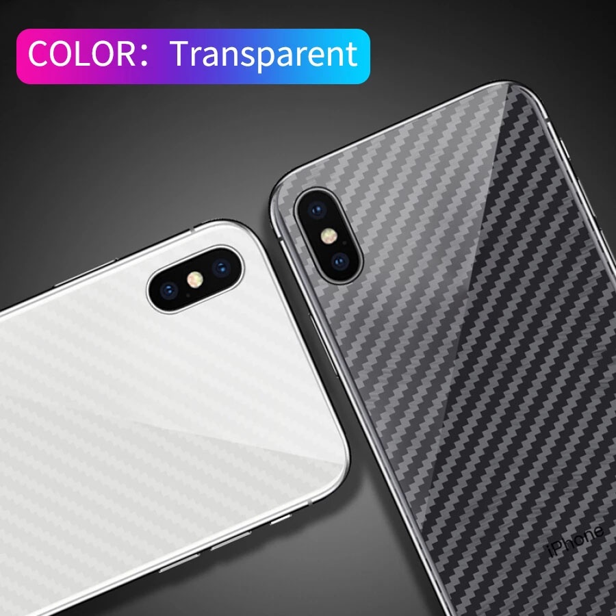 5 Miếng Dán Lưng Điện Thoại Bằng Sợi Carbon Cho compatible for iPhone 14 13 12 11 Pro Mini Xs Max Xr X 8 7 6s 6 Plus 5s 5 Se2 Se 2020