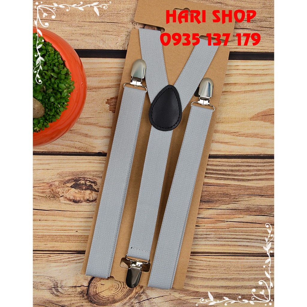 Dây đeo quần nam chữ Y 2.5cm - dây yếm quần nam phổ thông