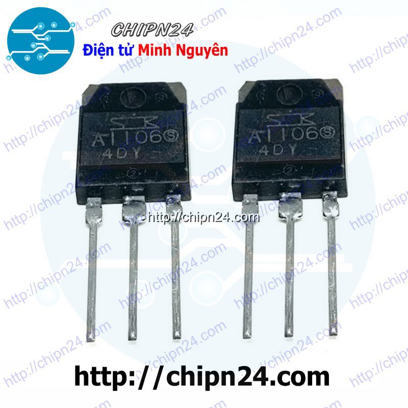[1 CON] Transistor A1106 TO-3P PNP 10A 140V (100W 2SA1106 1106)