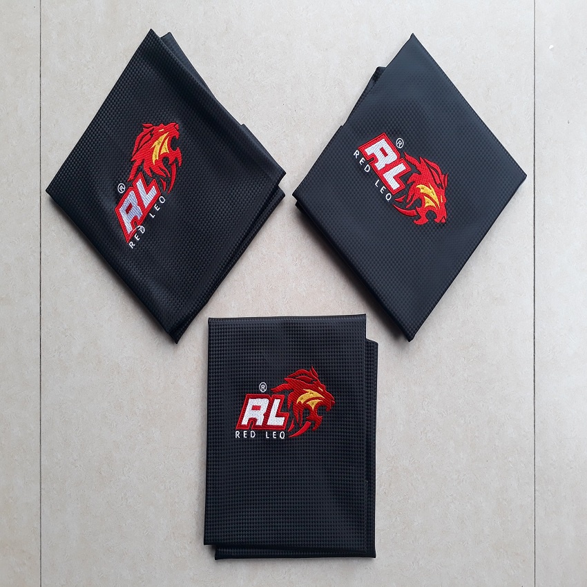 Vỏ yên xe máy da yên vân cacbon thêu RL đa năng lắp nhiều dòng xe Dream Wave Sirius Furture Exciter Winner Airblade