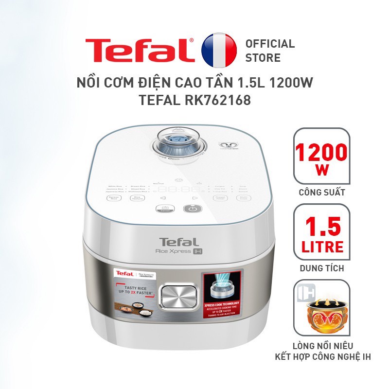 Nồi cơm điện cao tần Tefal RK762168 1.5L 1200W