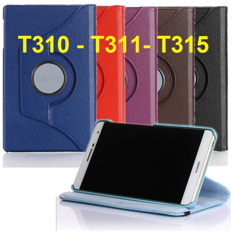 Bao da xoay 360 độ Samsung Galaxy TAB 3 8.0 SM-T310 T311 T315