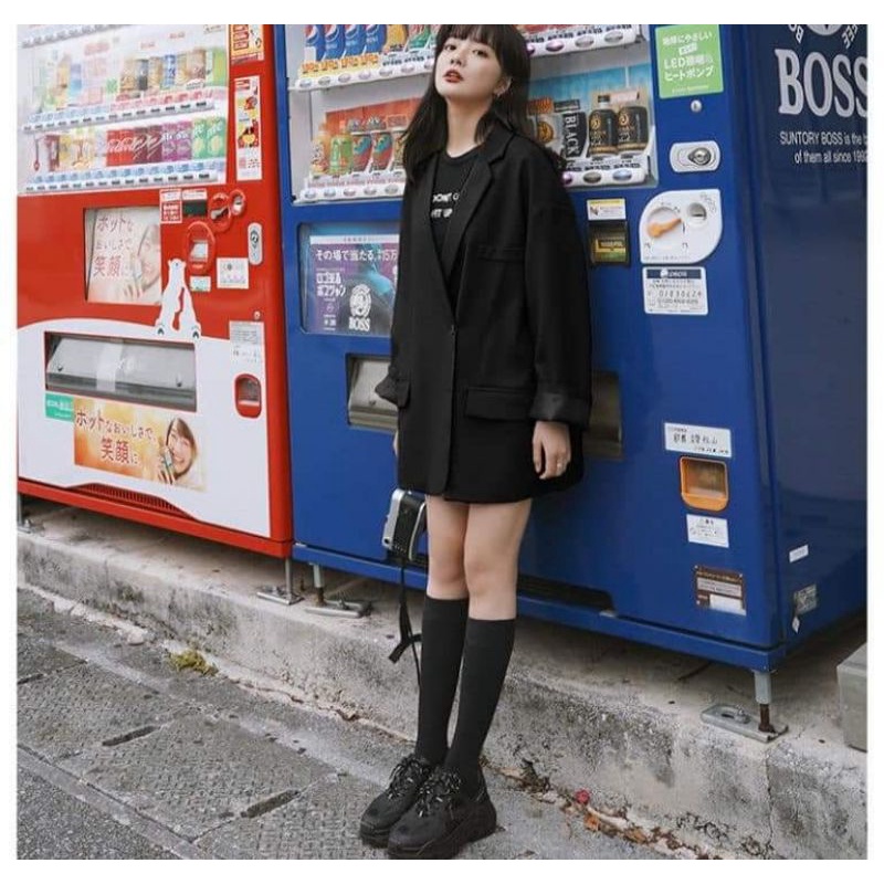 Áo blazer hàng 2 lớp unizang hàn quốc | BigBuy360 - bigbuy360.vn