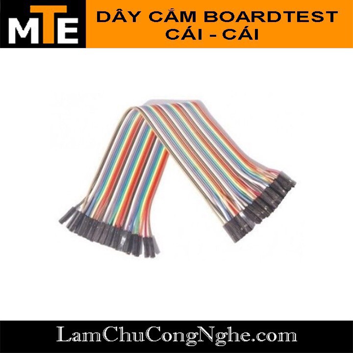 Dây cắm board test cái cái 20 cm (40 sợi)