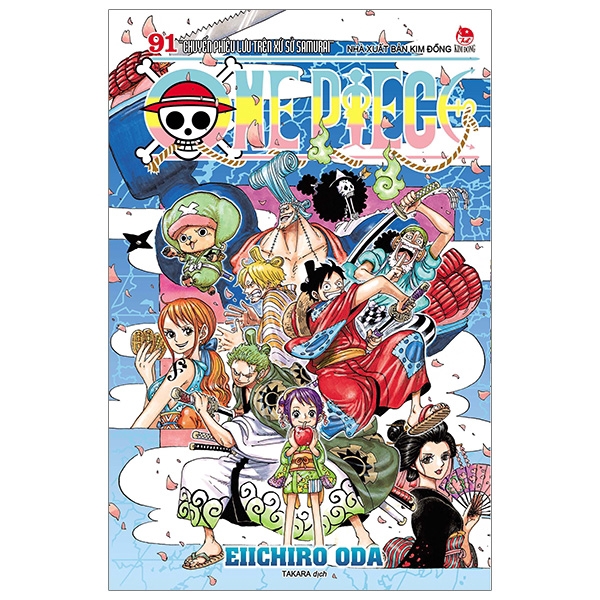 Sách - One Piece - Tập 91 (Bản Bìa Rời)