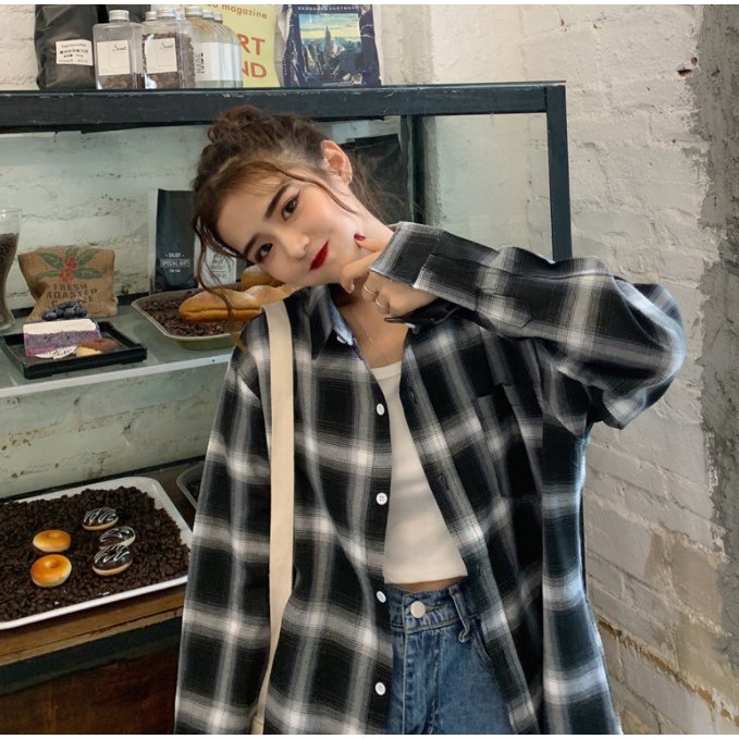 [FREESHIP+ẢNH THẬT] Áo Sơ Mi CARO FLANEL Unisex Hottrend Chất Đẹp - A25 | BigBuy360 - bigbuy360.vn