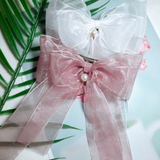 [XINH]Phụ kiện kẹp tóc nơ cài búi buộc tóc hàn quốc bản to nhỏ dành cho tóc ngắn và tóc dài 0060