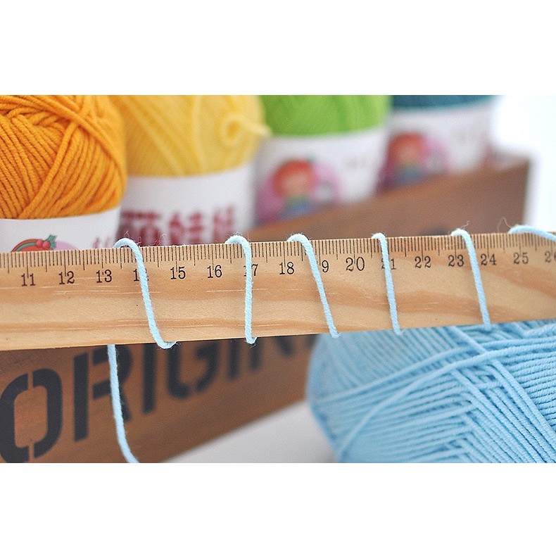 Len baby yarn loại 1 - mã 01-50