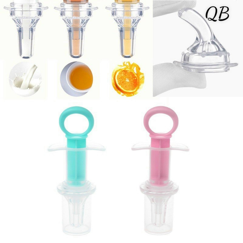 Dụng cụ cho bé uống chống sặc núm cao su mềm