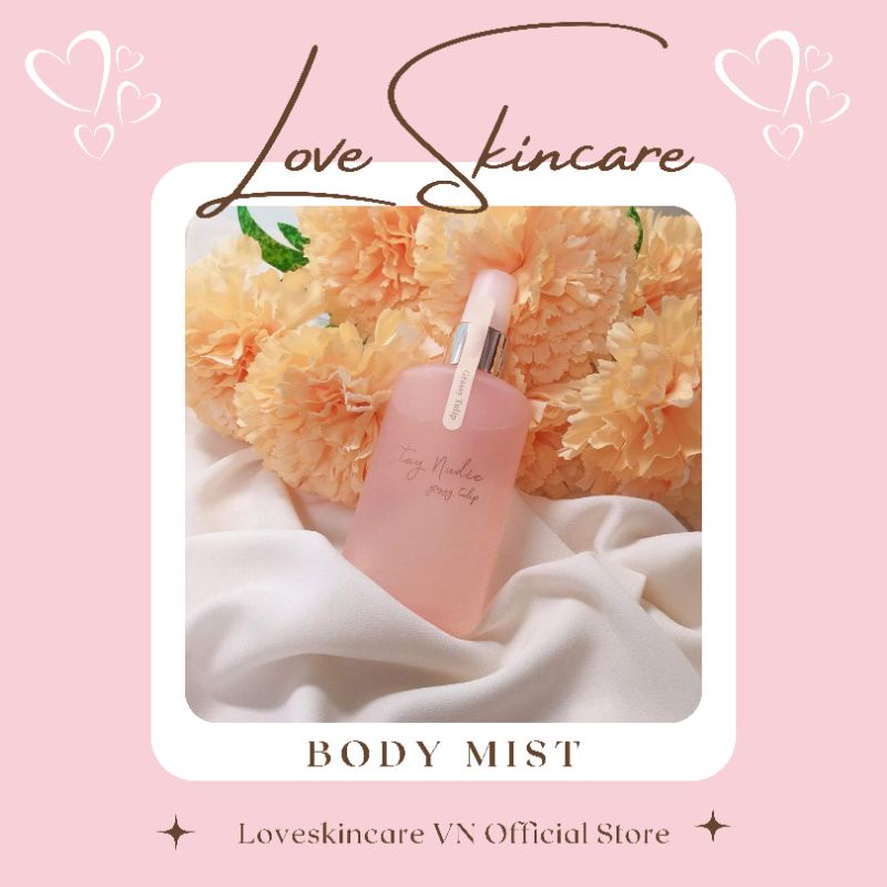 Body Mist Xịt Thơm Toàn Thân, xịt thơm quần áo, tóc Bodyholic Stay Nudie Hair & Body Mist 100ml LOVESKINCARE VN