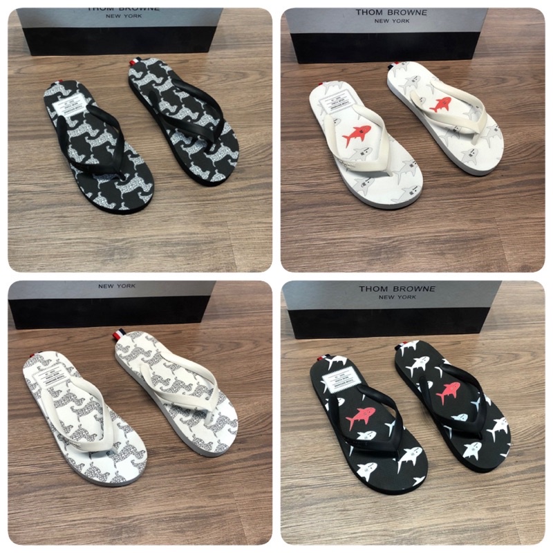 Dép Tông Nam Thom Browne Đế Cao Su Cao Cấp - Dép Thom Nam Cao Cấp