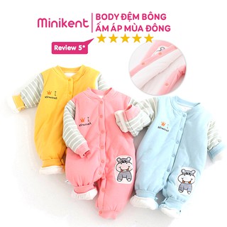 Body đệm bông dày ấm áp cho bé mùa thu đông