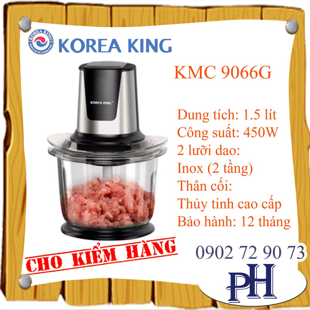 MÁY XAY THỊT KOREA KING KMC 9066G (KMC-9066G) 9066G