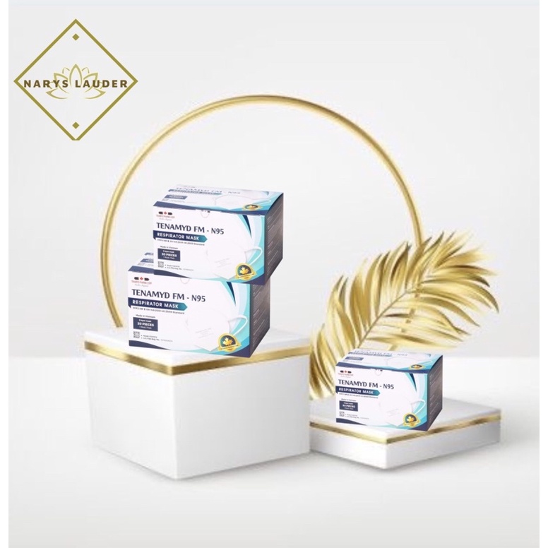 Khẩu trang y tế TENAMYD FM-N95 RESPIRATOR MASK (Model YCKTC13) | BigBuy360 - bigbuy360.vn