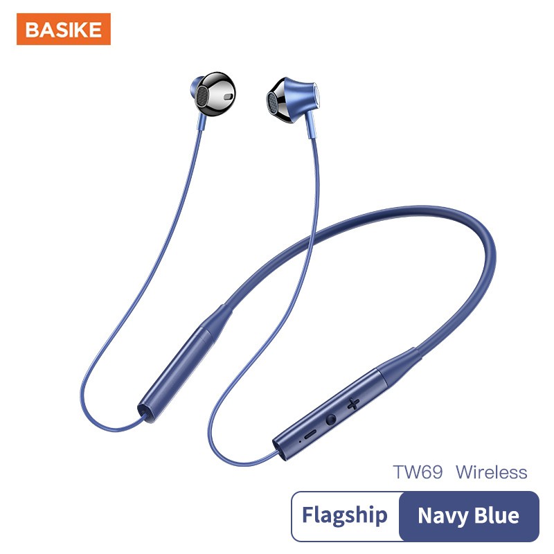 Tai Nghe Thể Thao BASIKE TW69 Kết Nối Bluetooth 5.0 Chống Tiếng Ồn