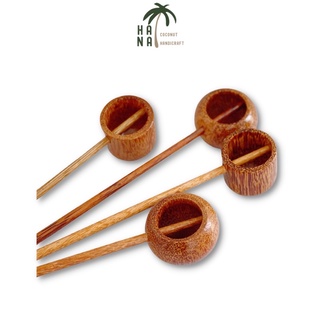 Gáo múc bằng gỗ dừa Bến Tre mini