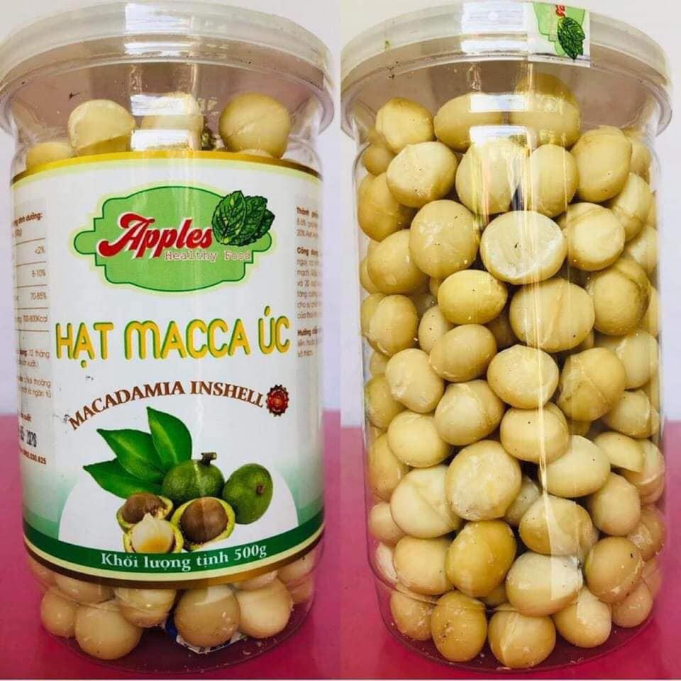 Hạt Macca Úc (còn vỏ và tách vỏ) 500gr