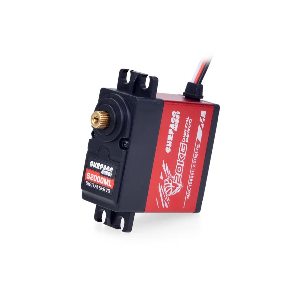 Động cơ servo kỹ thuật số 9g 17g 25g 6kg 9kg 15kg 20kg cho xe hơi / tàu thuyền 1 / 8 1 / 10 Rc