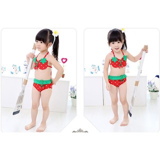 BIKINI DÂU TÂY CHO BÉ