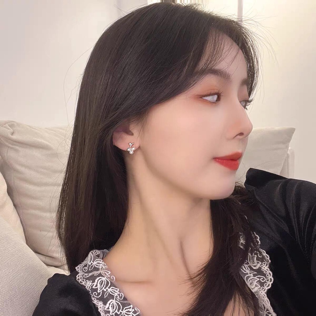 Bông tai nữ nho phong cách Hàn Quốc nữ tính KT62