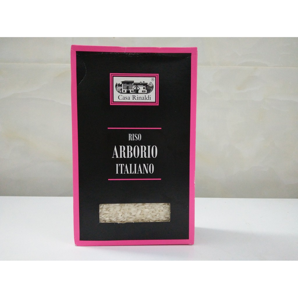 [1 Kg - Arborio] Gạo [Italia] CASA RINALDI Riso Arborio Italiano (nvt-hk5)