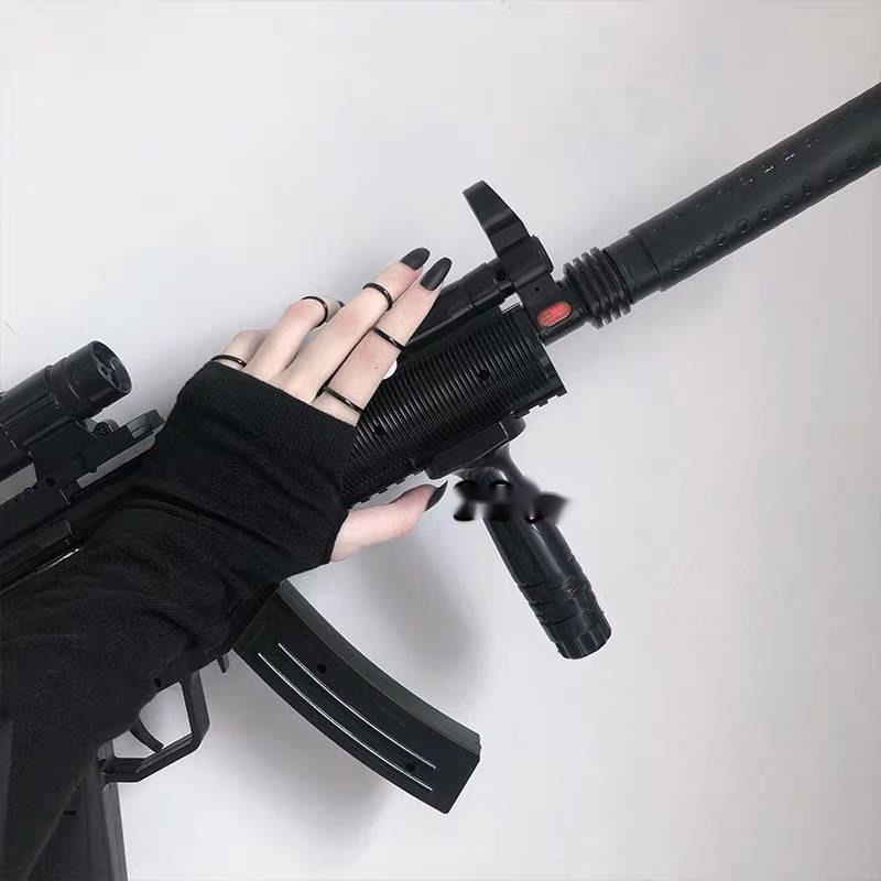 Nhẫn Màu Đen Phong Cách gothic Siêu Ngầu Cho Học Sinh