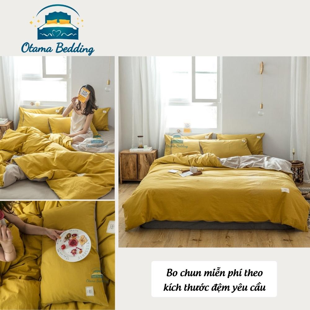 Bộ chăn ga gối cotton tici drap giường đẹp 1m2 1m6 1m8 , Bộ ga giường cotton đủ size miễn phí bo chun - Otama Bedding | BigBuy360 - bigbuy360.vn