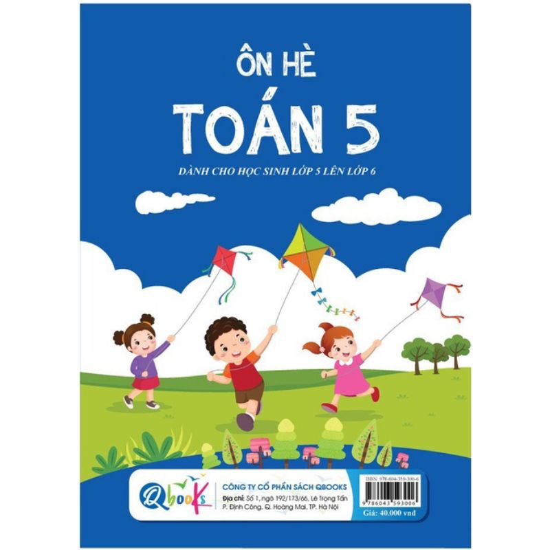 Sách - Ôn Hè Toán Lớp 5 - Dành Cho Học Sinh Lớp 5 Lên Lớp 6