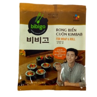 RONG BIỂN CUỘN KIMBAB HÀN QUỐC BIBIGO GÓI 5 LÁ