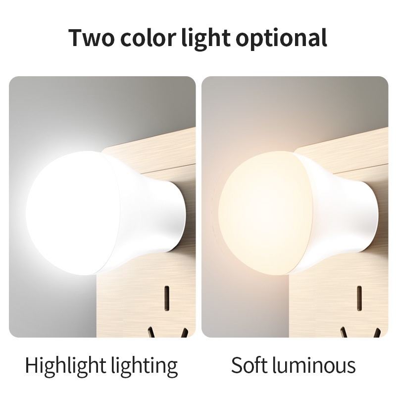 Đèn led đọc sách HDOORLINK cổng USB 2 loại 5V mini linh hoạt nhiều màu tùy chọn bảo vệ mắt tiện dụng