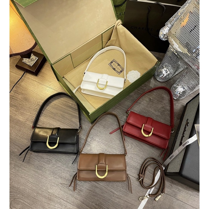 Túi móng ngựa hottrend size 18cm kèm 2 dây đeo