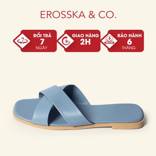 Dép đi biển thời trang Erosska 2021 quai chéo DE029