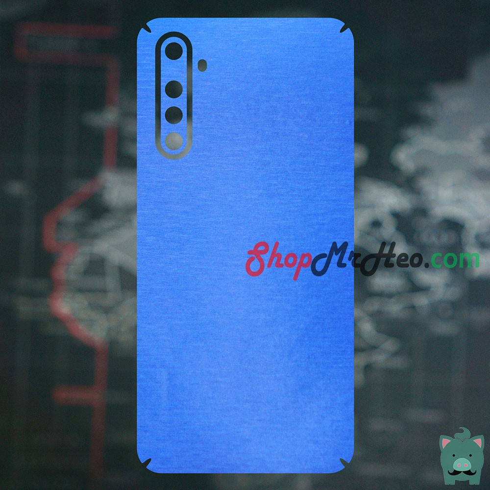 Skin Dán Mặt Sau Lưng Vân Nhôm OPPO Realme 6 - Realme 6 Pro - X50 - X50 5G