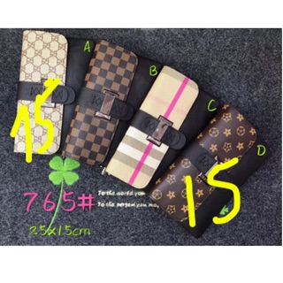 Combo 15 ví cầm tay có dây đeo chéo