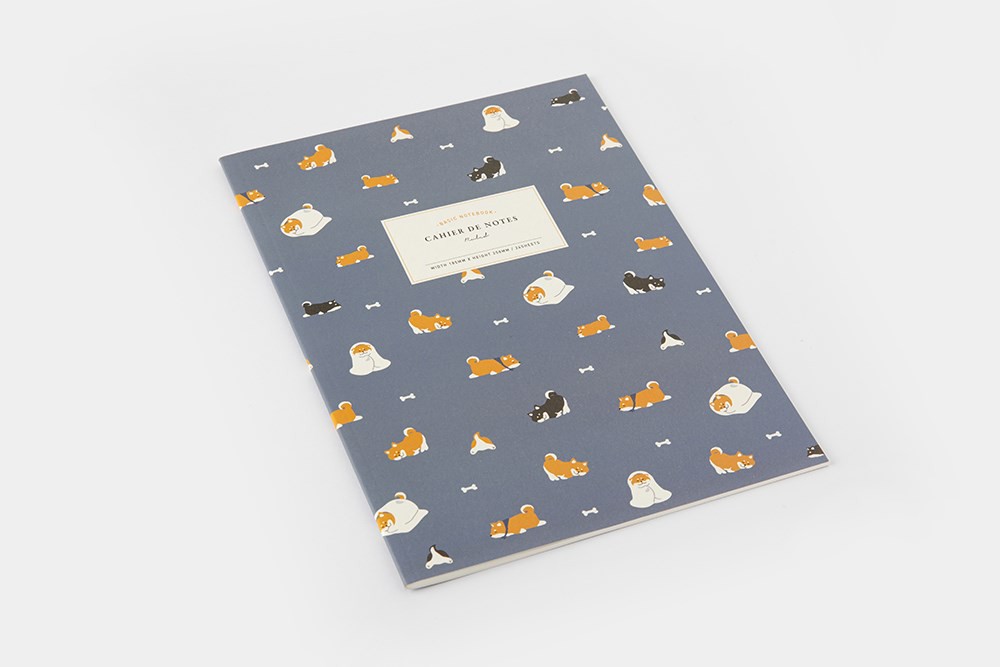 Sổ Ghi Chú ARTBOX Hàn Quốc In Họa Tiết Chó Shiba Dễ Thương Tiện Dụng