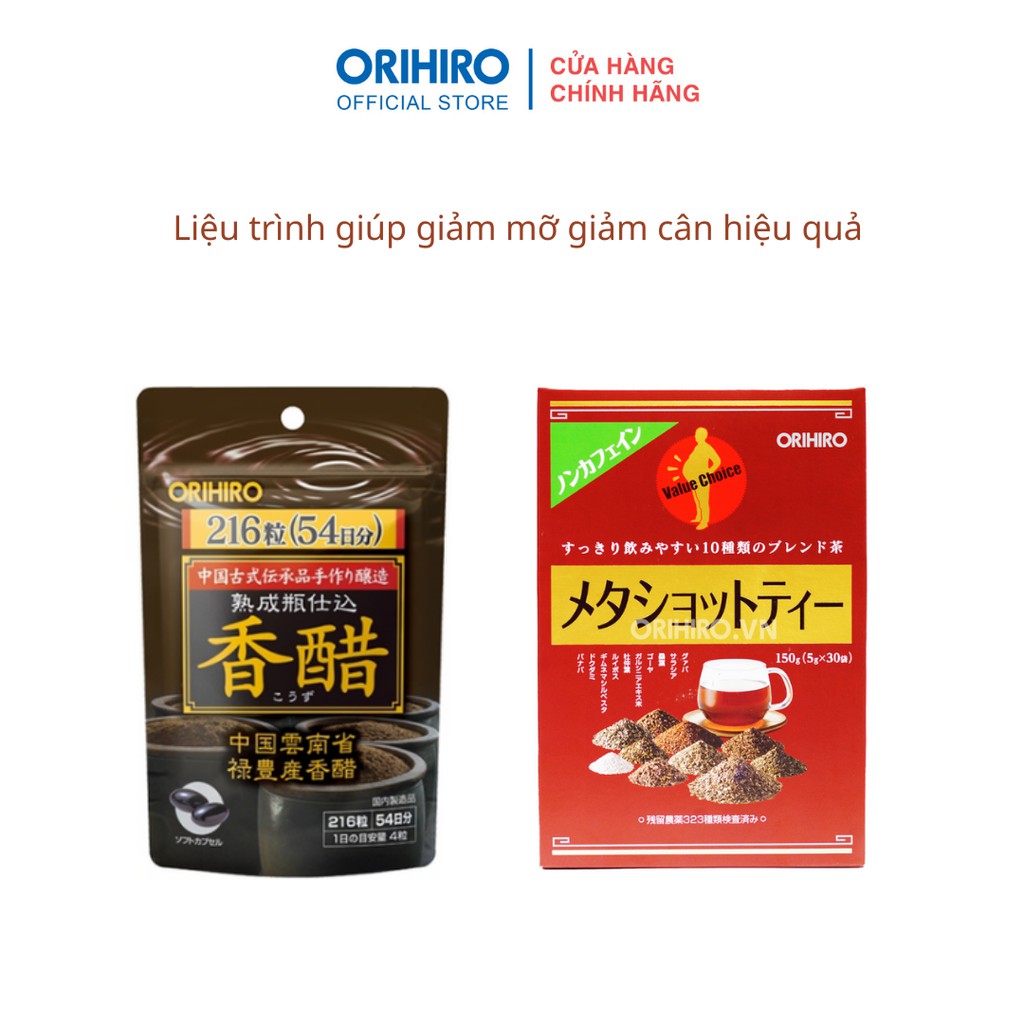 Liệu trình giúp giảm mỡ giảm cân hiệu quả Orihiro