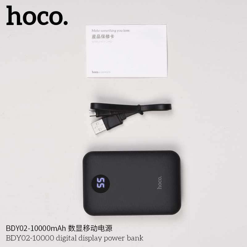 Pin Sạc Dự Phòng Hoco BDY02 - 10.000 mAh/ Pi-sen2 7500 mah