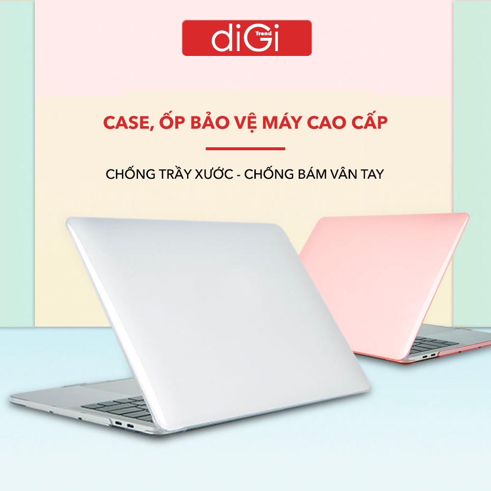 Case Mácbook, Ốp Macbook Pro 14/16 M1, Air 13.3 20218-2020, Mácbook Pro 13 2016 - 2020/ M1 - Mẫu Trong Màu