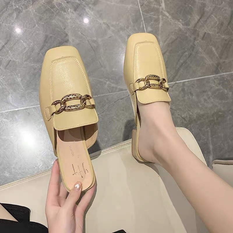 Sục da mềm 3cm khoá vàng thanh lịch BIG SIZE 41-43