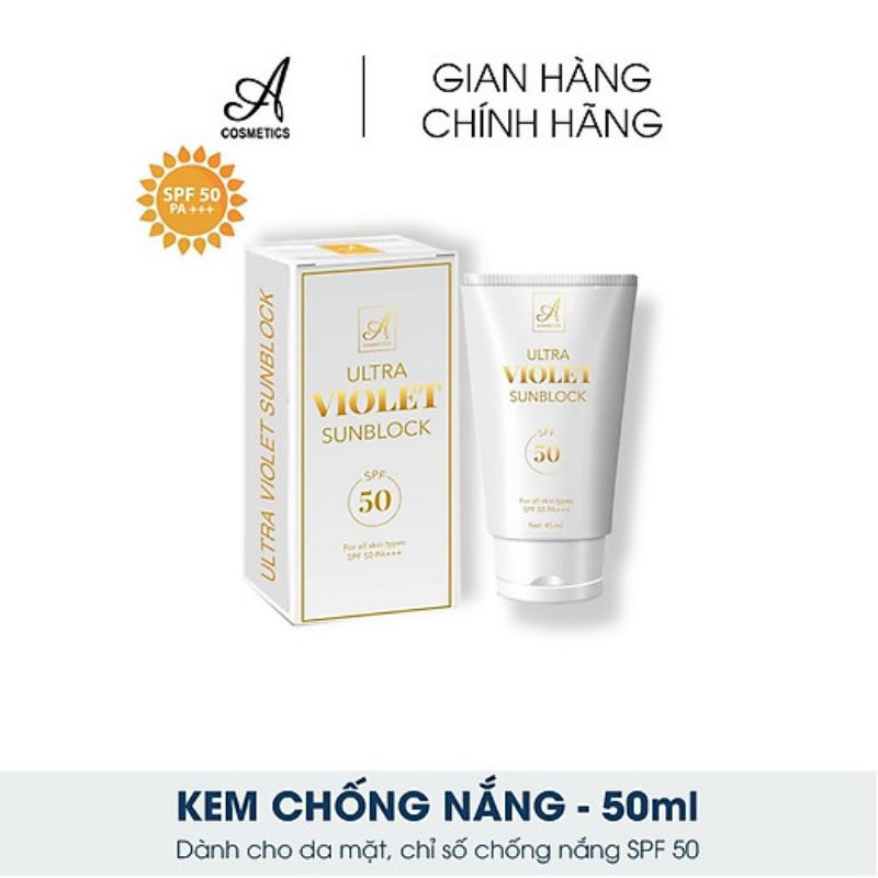 Kem Chống Nắng A 50ml MỚI