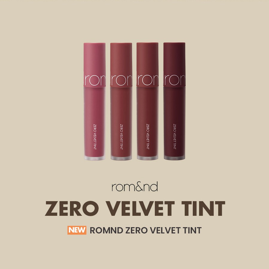 Son Môi Rom & Nd Zero Tint Nhung 5.5g Màu 18-21 2020 | BigBuy360 - bigbuy360.vn