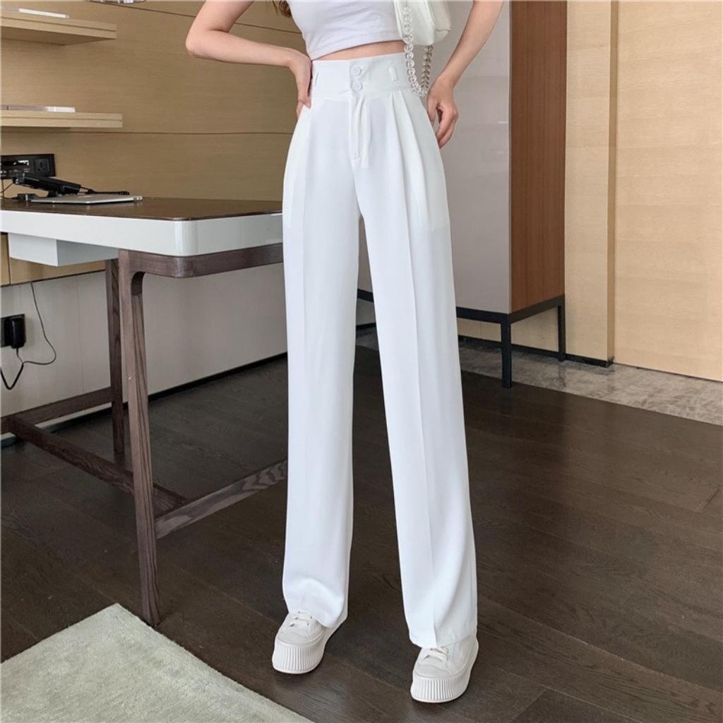 Quần Ông Rộng Cạp Cao 2 Cúc Siêu Hot