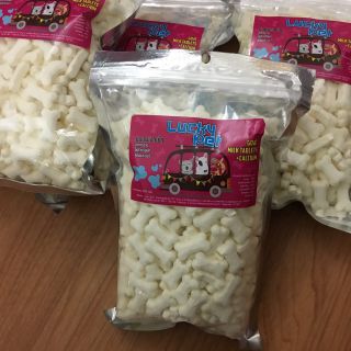 Bánh xương sữa dê cho chó mèo nguyên chất 500g