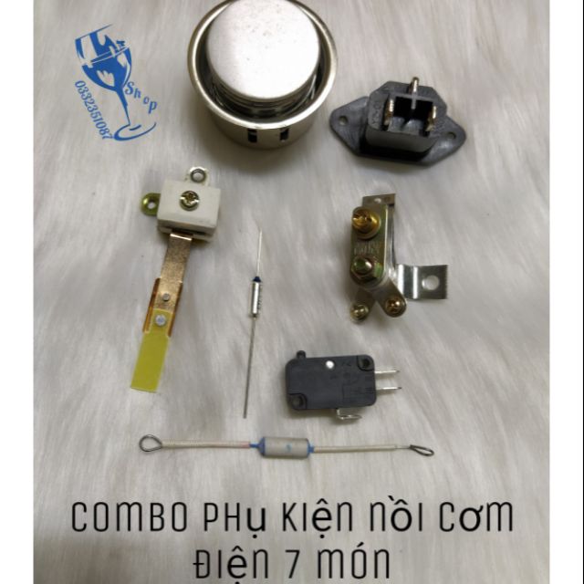 Combo 7 món phụ kiện nồi cơm điện