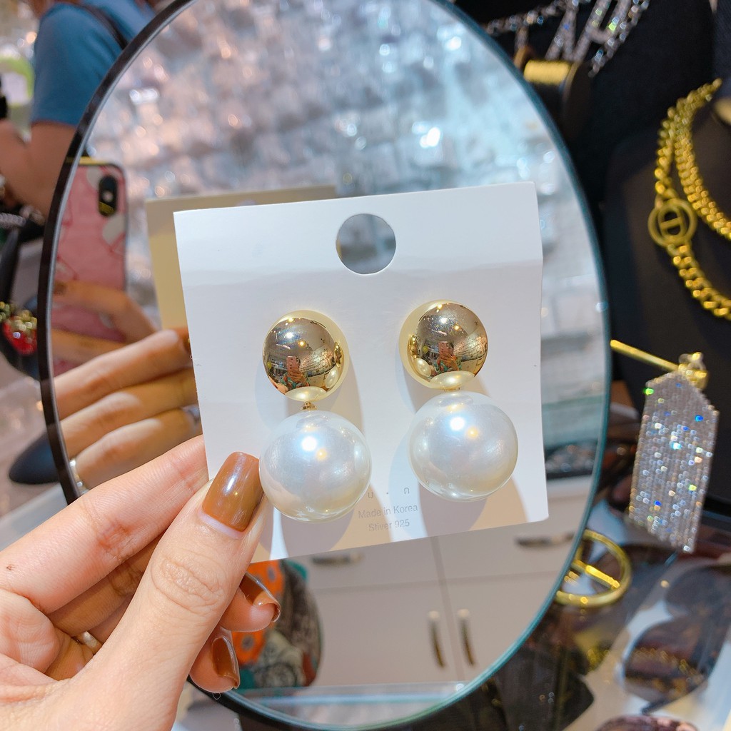 Bông Tai Nữ Đính Đá Thời Trang Cao Cấp Đẹp Giá Rẻ - Trang Sức Su Accessories - MS2512011