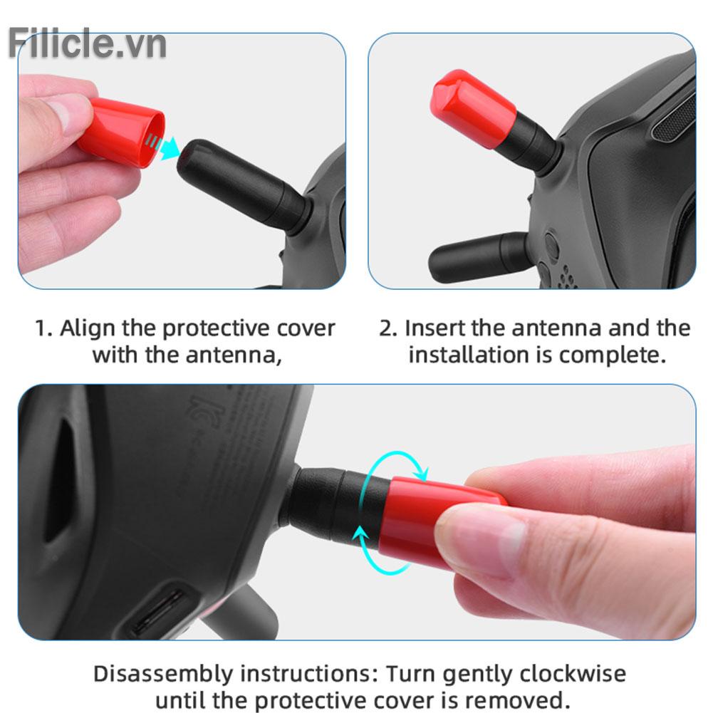 Set 4 vỏ bảo vệ ăng ten chống trầy cho DJI FPV Combo | BigBuy360 - bigbuy360.vn